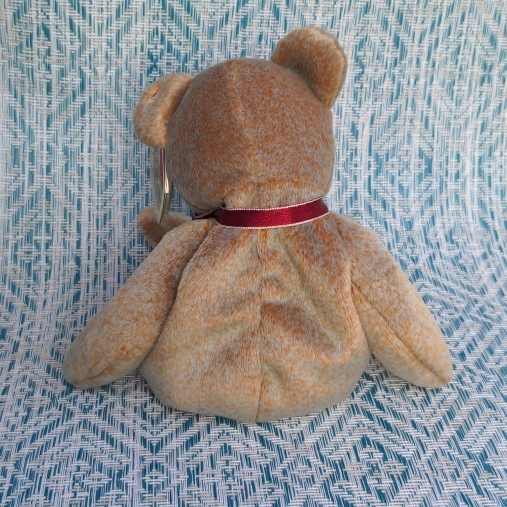 TY SIGNATURE the BEAR Beanie Baby 1996 Vintage Toy Collectible ✨ BD 4-8-96 - Picture 9 of 13